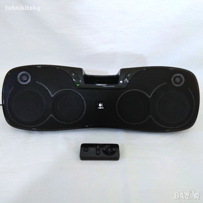 ⭐⭐⭐ Logitech S715i ⭐⭐⭐ Страхотна тонколона с дистанционно , 20 вата , цена като нова 180 евро, снимка 1