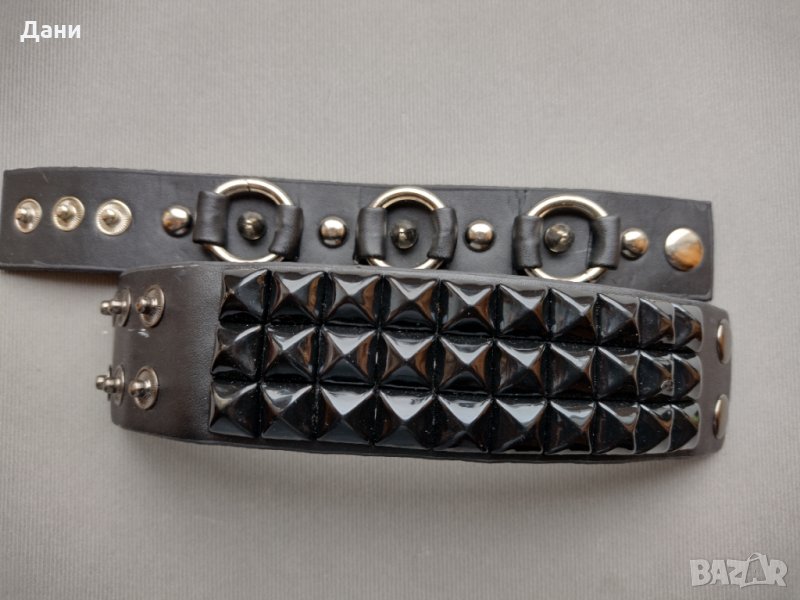 Две кожени гривни , снимка 1