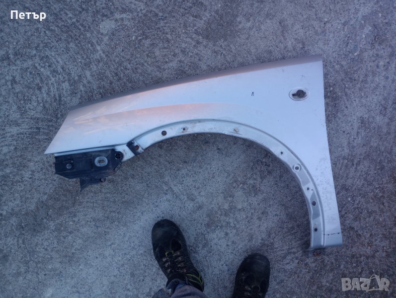 Ляв калник Опел комбо Ц 2000-2010г Сив, снимка 1