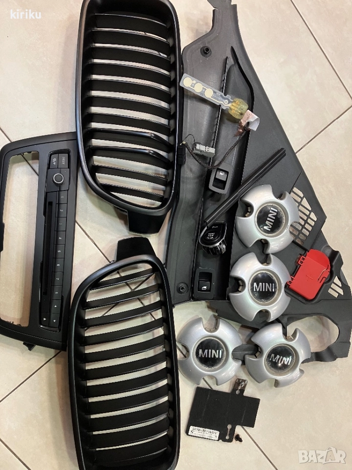 Бъбреци, решетки БМВ / BMW F30 F31 лайсни бутони капачки , снимка 1