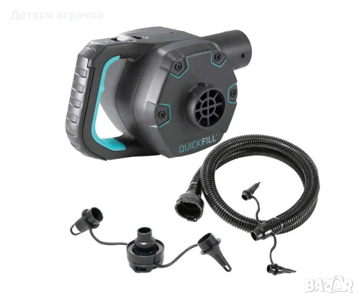 Електрическа помпа Intex Quick-Fill AC, 220V, 1100 л./мин, 1.25 кг, сив, снимка 1