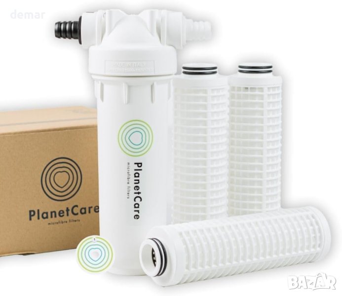 Микрофибърен филтър Planet Care Стартов комплект за перални машини , снимка 1