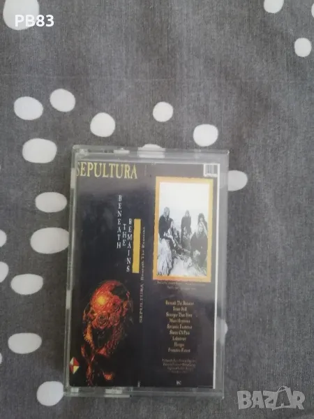 Sepultura - Beneath The Remains (Аудио Касета), снимка 1