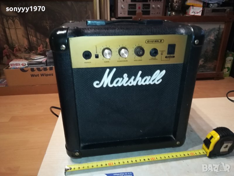 149лв-MARSHALL-GUTAR AMPLIFIER-ВНОС ENGLAND 2211230856, снимка 1