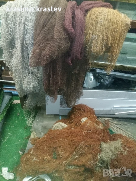 продавам стари рибарски мрежи, снимка 1