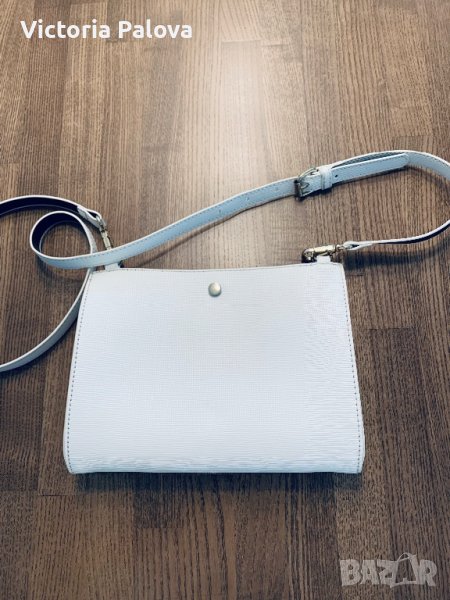 Удобна бяла чанта-плик Германия, снимка 1