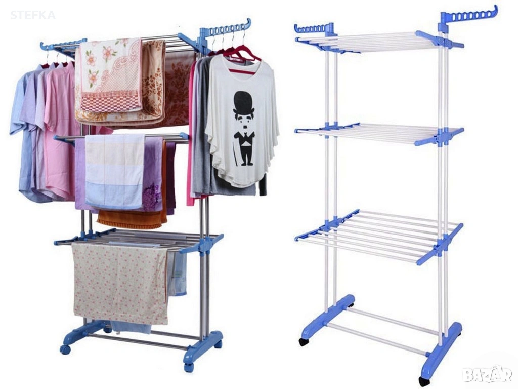 Сгъваем сушилник  за дрехи , снимка 1