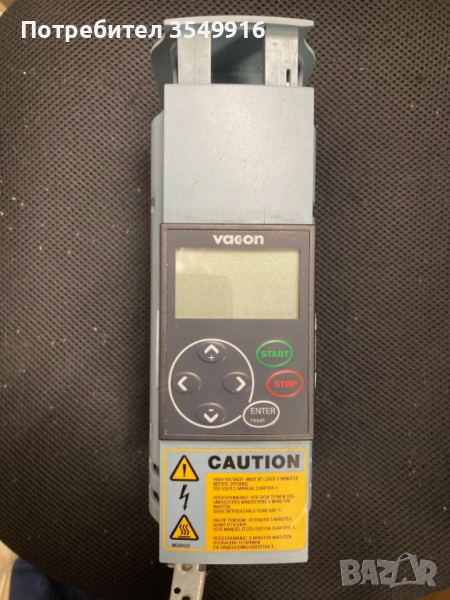 Честотен регулатор(инвертор) VACON 0,55кw 220V AC, снимка 1