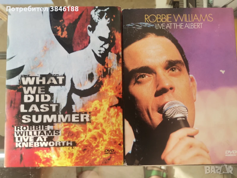 DVD  – Robbie Williams, снимка 1