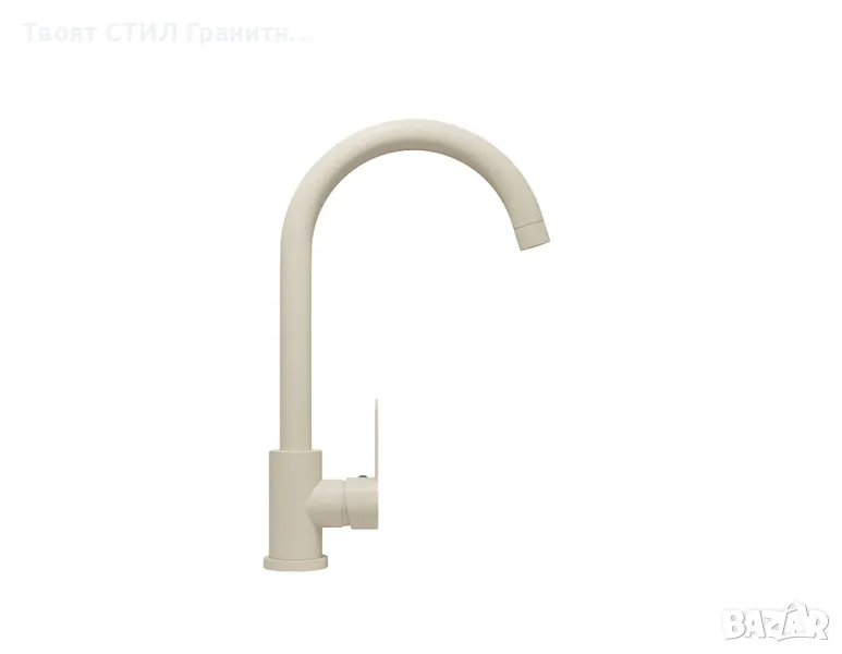 Бежов гранитен смесител за кухня – Модел 5600, снимка 1