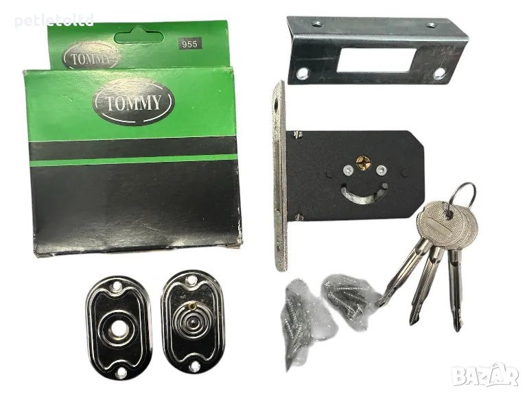 Брава допълнителна тип касова с 3 броя специални ключове , снимка 1