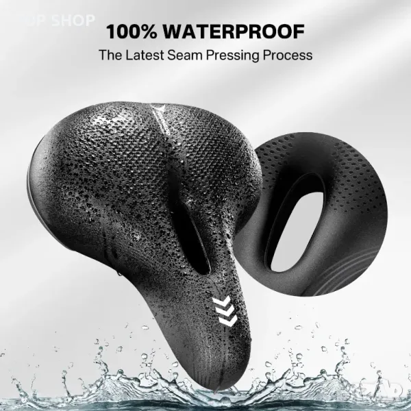 YOUNGDO Водоустойчива възглавница за седалка за градски велосипед, снимка 1