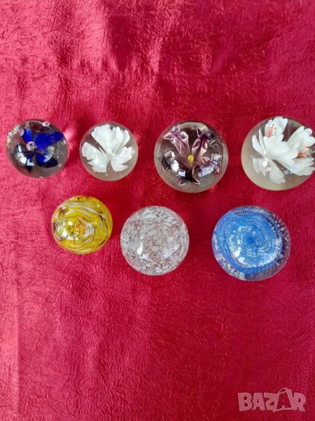 Стари стъклени топки, снимка 1