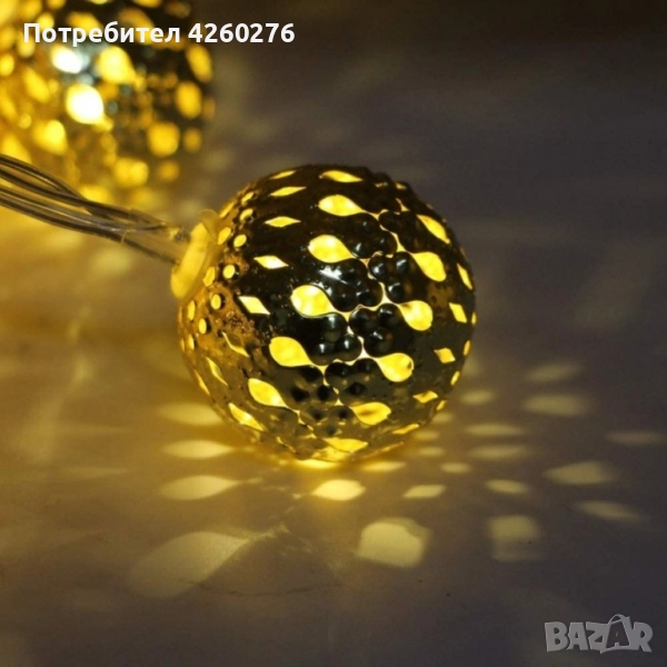 Коледни лампички – метални фигурки SD32, снимка 1