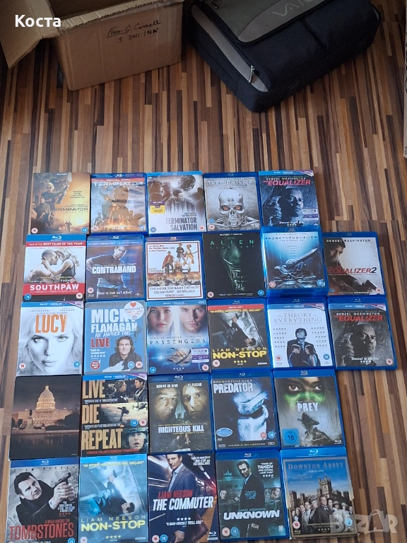 Blu-ray филми(Alien, Terminator и Predator), снимка 1