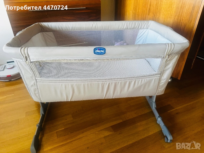 Chicco Бебешка кошара Next 2 Me Essential Dune Re_Lux , снимка 1