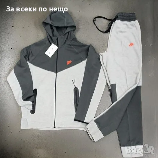 Мъжки спортен комплект Nike Цвят светло и тъмно сиво, снимка 1