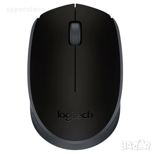 Мишка Безжична Блутут Logitech M171 Черна 1000dpi 3btn Оптична Wireless Mouse, снимка 1