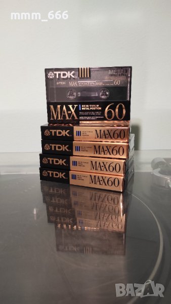 Аудио касети TDK MA-X60, снимка 1