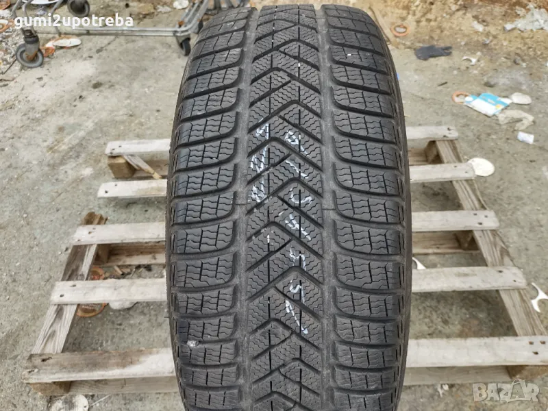 255/45/19 Pirelli Sotto Zero 2022г 7мм Tesla Единичка, снимка 1