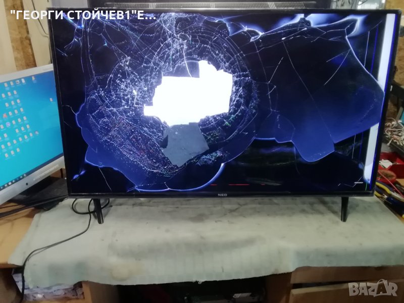 NEO  LED-40ZS1T2 SW FHD     СЪС СЧУПЕНА МАТРИЦА, снимка 1
