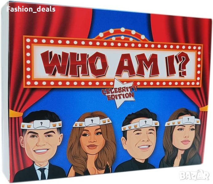Нова Забавна настолна игра за приятели семейство Парти за знаменитости, снимка 1