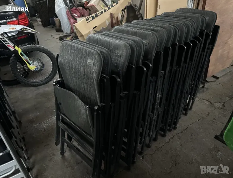 Сгъваем алуминиев къмпинг каравана кемпер стол шезлонг, снимка 1