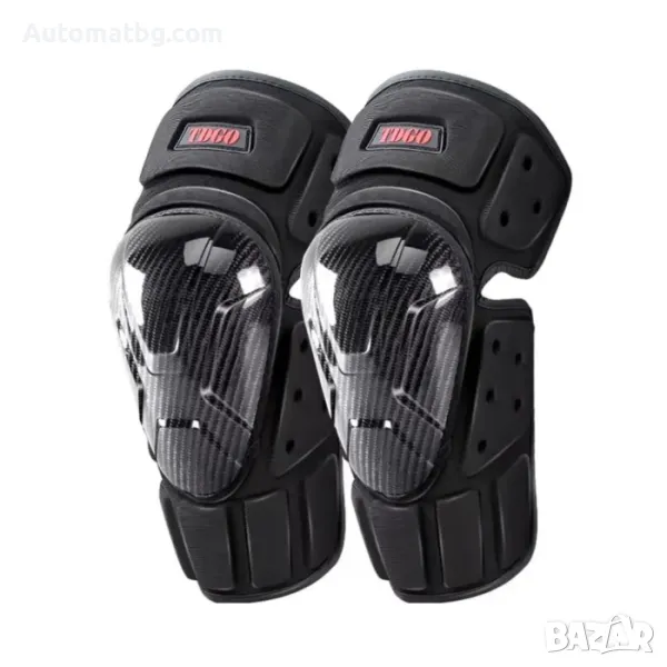 Комплект наколенки Automat, Карбон, 2бр, снимка 1