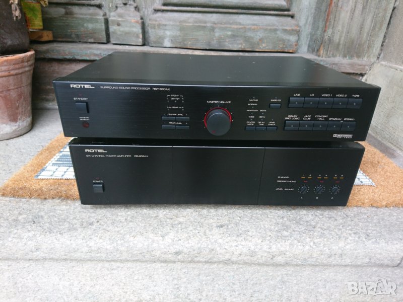 Rotel RSP-960AX,RB-956AX,pre power 6 channel , снимка 1