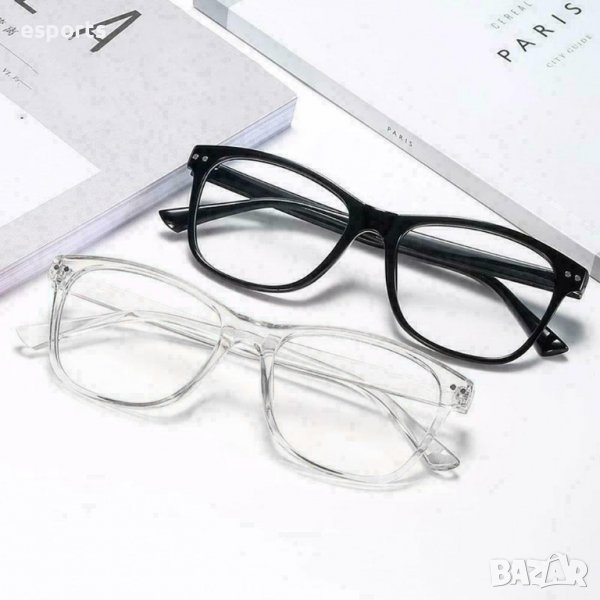 Очила БЕЗ ДИОПТЪР за работа с компютър, гейминг, офис работа, видео конференции, екрани, снимка 1