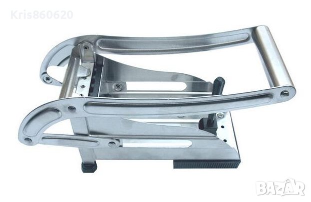 Преса за картофи с две сменяеми приставки за рязане от неръждаема стомана, снимка 1