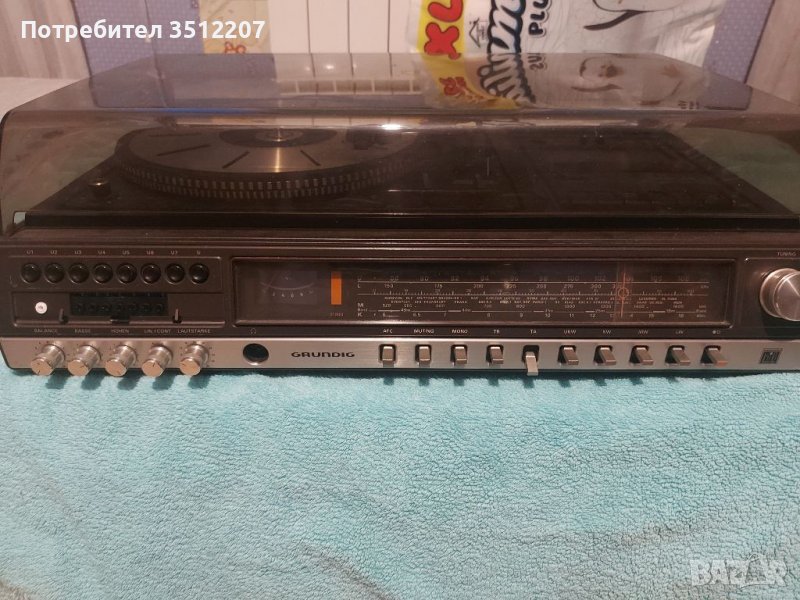 Уредба с грамофон GRUNDIG, снимка 1