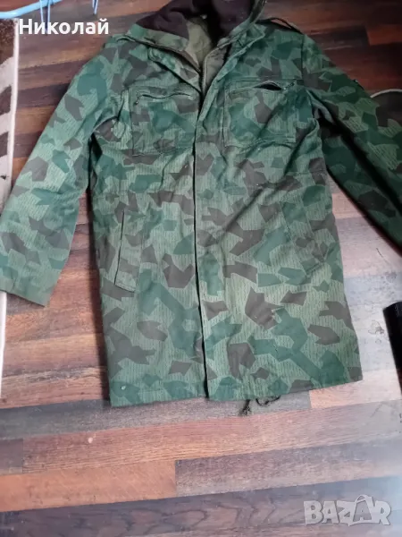 Камуфлажна шуба с подплата., снимка 1