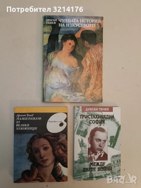 Малки разкази за велики художници - Драган Тенев, снимка 1