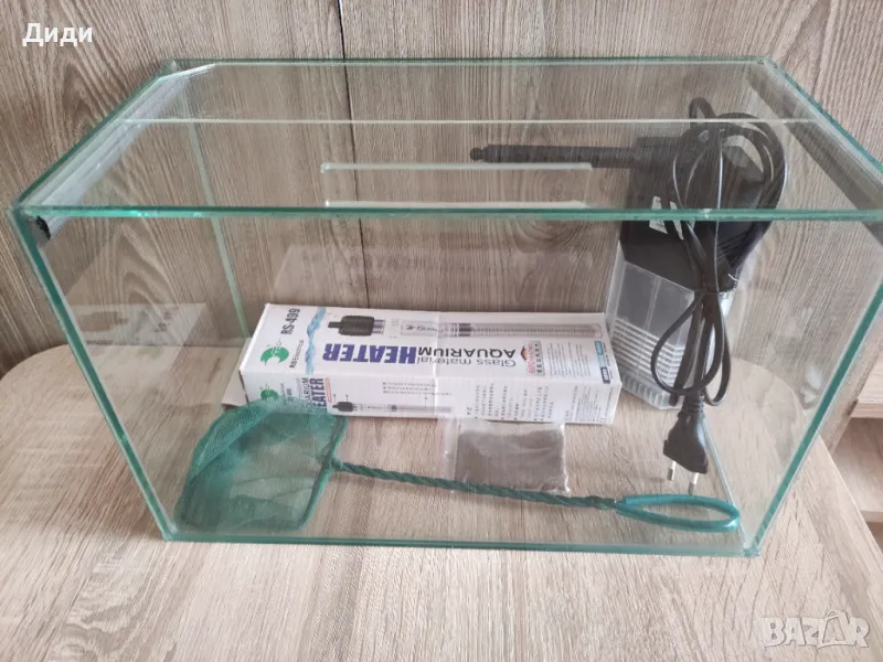 Оборудван аквариум 15 литра, снимка 1