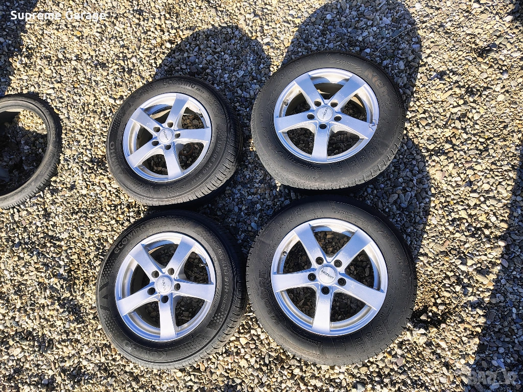 Джанти с гуми 15-ки 5х112 Dezent VW/AUDI/SKODA, снимка 1