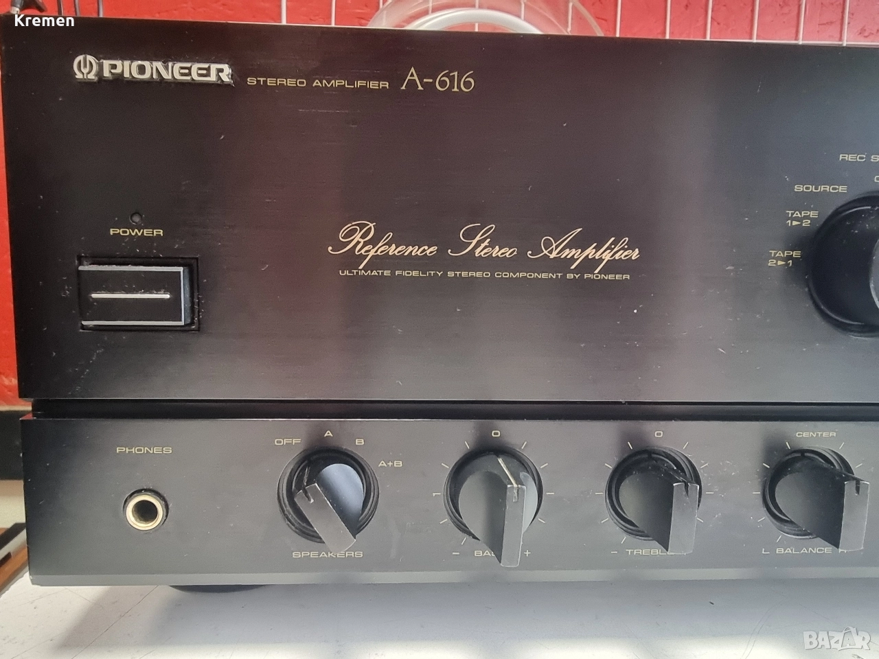Усилвател PIONEER A-616, снимка 1