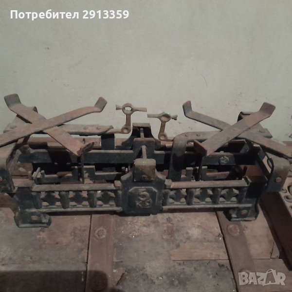 Ретро кантар с ретро тежести, снимка 1