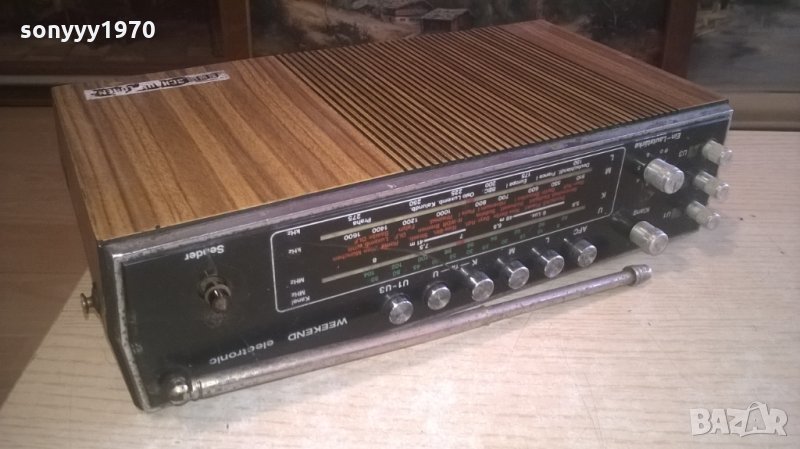 itt schaub-lorenz WEEKEND ELECTRONIC 102-made in germany-, снимка 1