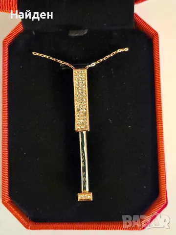 Луксозно колие висулка с гравиран надпис "I LOVE YOU", неръждаема стомана с покритие от розово злато, снимка 5 - Колиета, медальони, синджири - 49426904