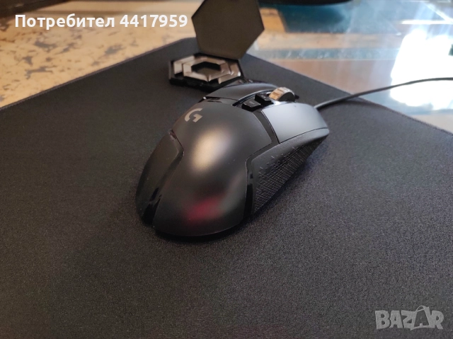 Геймърска мишка Logitech G502 Hero и MousePad/Подложка за мишка COUGAR, снимка 3 - Клавиатури и мишки - 52735994
