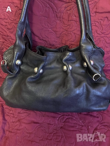 Дамска чанта естествена кожа , снимка 4 - Чанти - 39724429