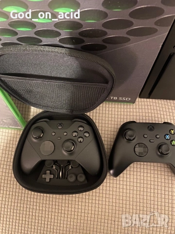 Xbox series X + геймпад elite series 2+ 2 игри, снимка 5 - Xbox конзоли - 53047855
