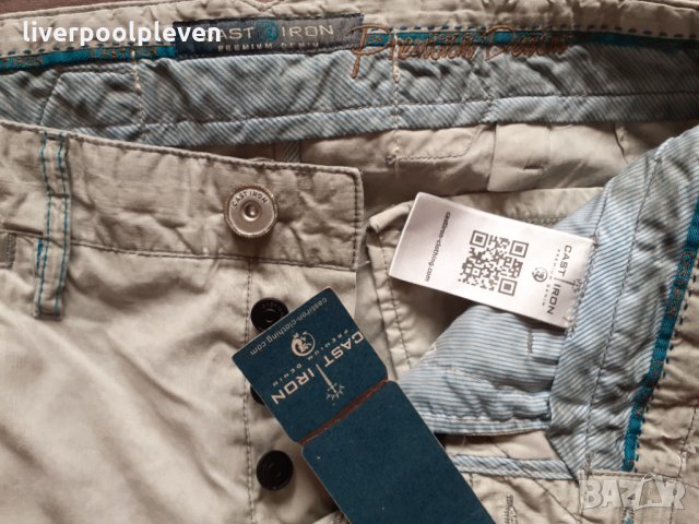 👉Намаление!Нови Cast Iron Slim Тapered Original W-30/L-34 тънки, снимка 7 - Панталони - 33028262