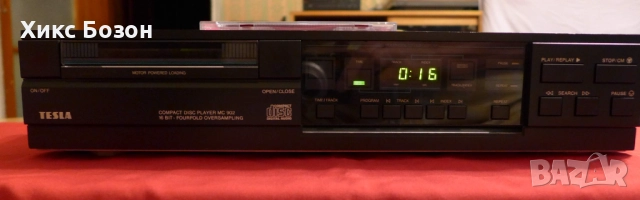 Tesla MC 902 прекрасно свирещ си-ди плейър CD player с аудиофилски  мод, TDA 1541, снимка 2 - Други - 52692963