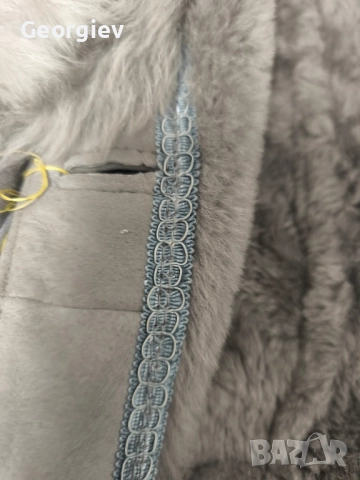 Дамски кожух от естествена кожа, снимка 4 - Палта, манта - 51923197