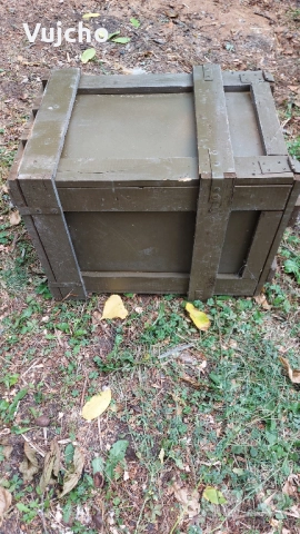 Дървен сандък, снимка 2 - Други стоки за дома - 51757843