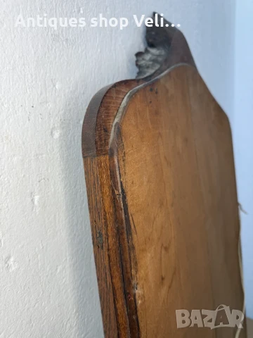 Старо огледало за стена №7316 , снимка 4 - Антикварни и старинни предмети - 51272237