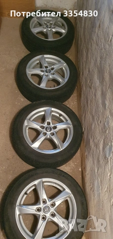 гуми с лети джанти16" за Рено Меган 2010г.