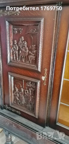 старинен шкаф, снимка 4 - Шкафове - 43763578